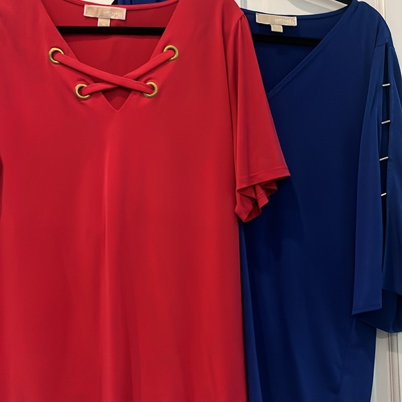 Michael Kors Lot 6 short sleeve tops XL - Picture 4 of 4